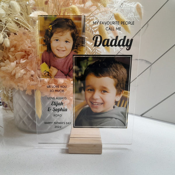 FATHERS DAY PHOTO PLAQUE 2