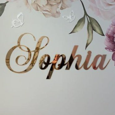PERSONALISED ACRYLIC NAME WALL PLAQUE