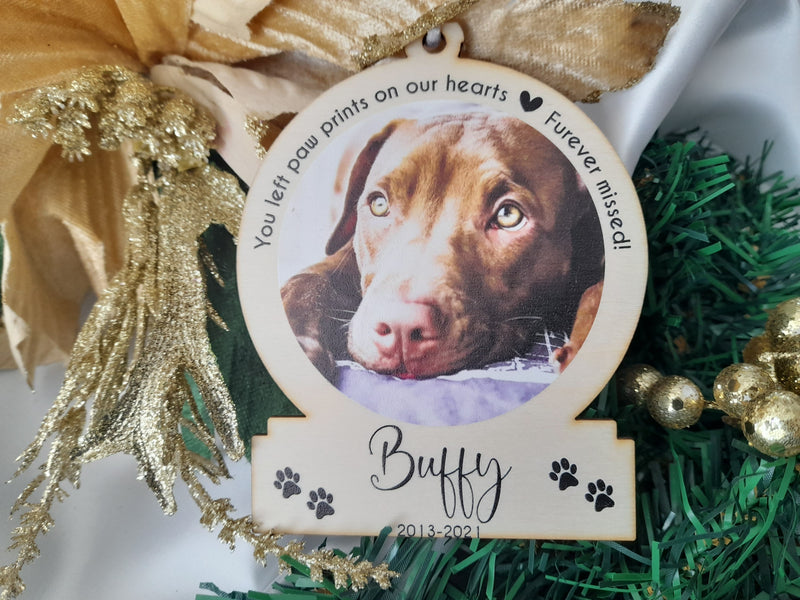 PET PHOTO ORNAMENT