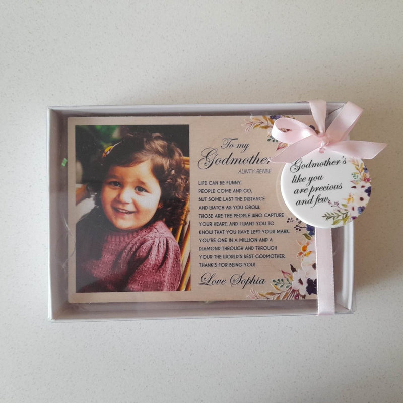 GODPARENT THANK YOU BLOCK GIFT BOXED