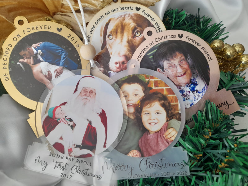 WEDDING PHOTO ORNAMENT