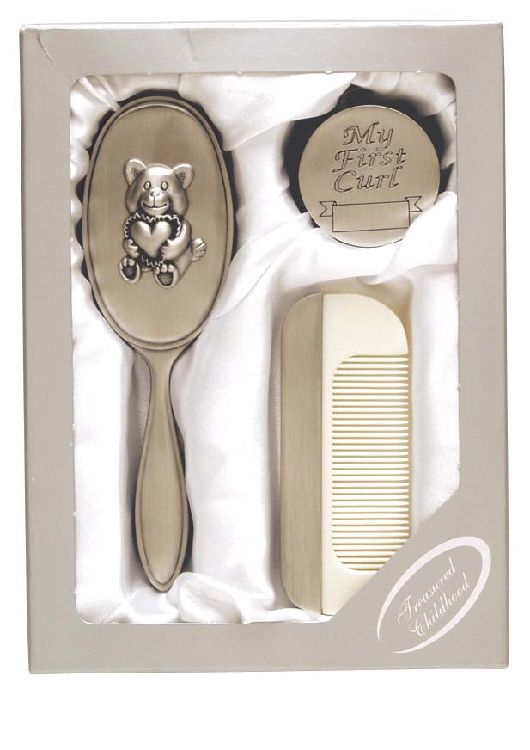 Brush and Comb Set With first curl box