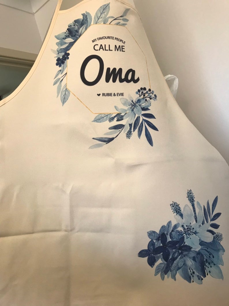 Personalised Printed Apron and/or Tea Towel